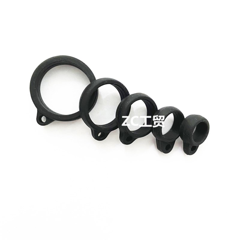 8/10/13/16/20mtm圆形软硅胶挂环可拉伸弹性防摔滑丢逼格挂绳套圈