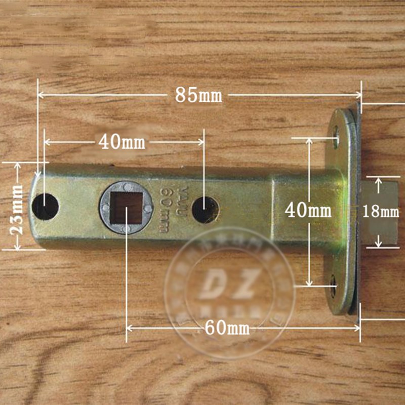 百乐门室内卧室单舌房门锁小配件老款锁舌锁芯锁体51mm50MM60mm70
