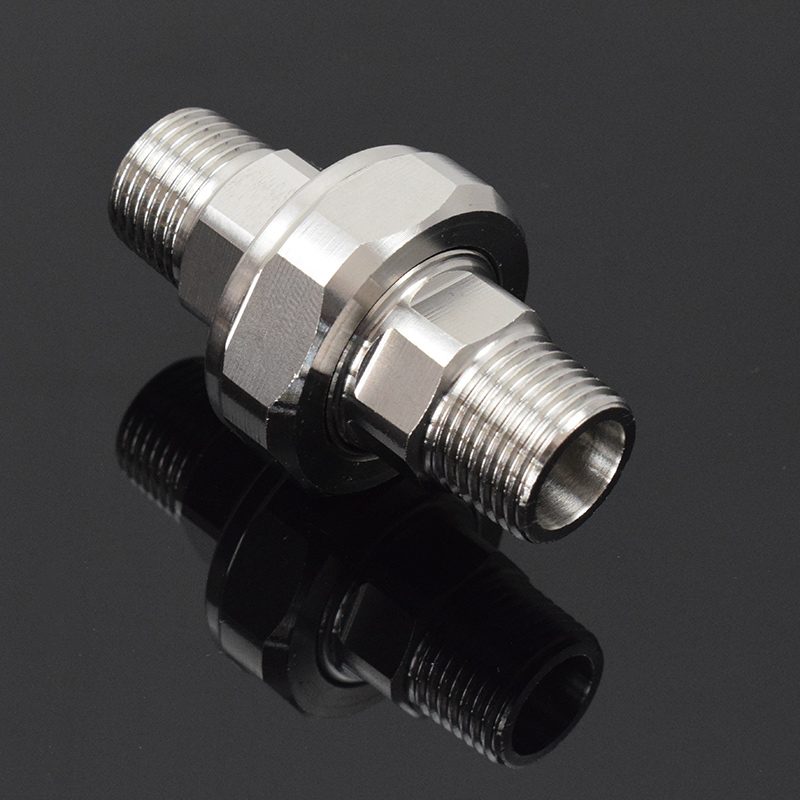 不锈钢丝扣活接4分 6分1寸双内丝活接头活络活接油任DN15  20  25