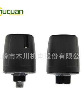 新款黑色木川双触点银点锌合金底座全自动水泵压力开关系列JSK-3A