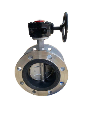 不锈钢法兰蝶阀D341X1016P 手动涡轮软密封蝶阀DN100 150 200