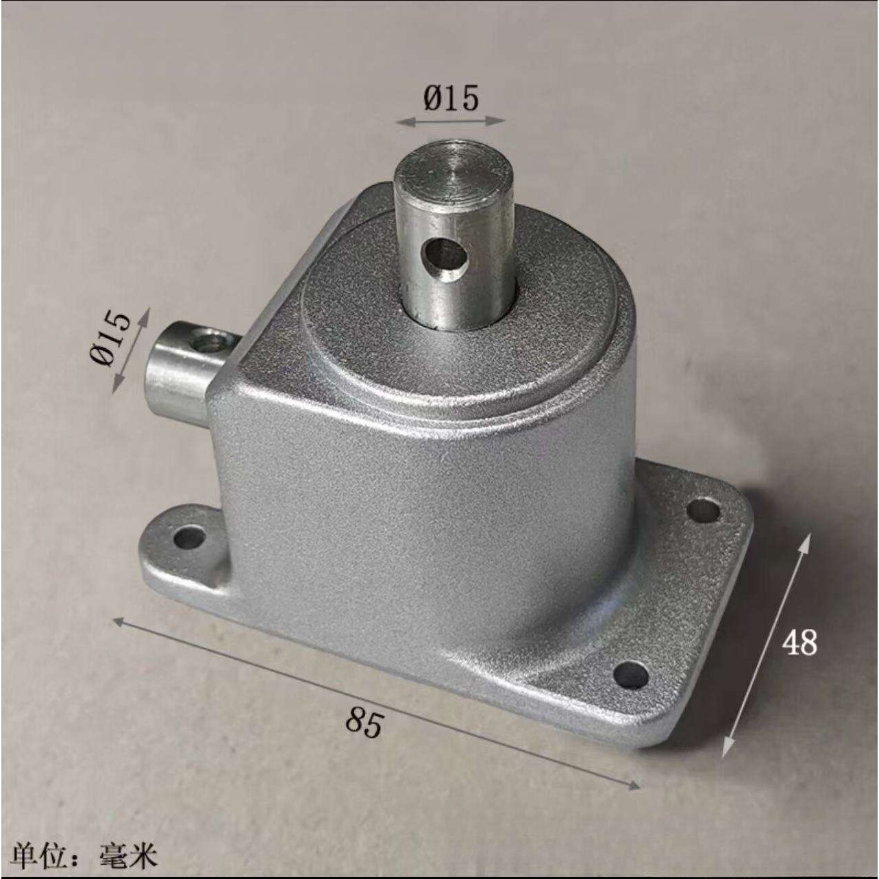 直角换向齿轮箱 小型转向器 90度 伞形齿轮 速比1比1 锥齿轮