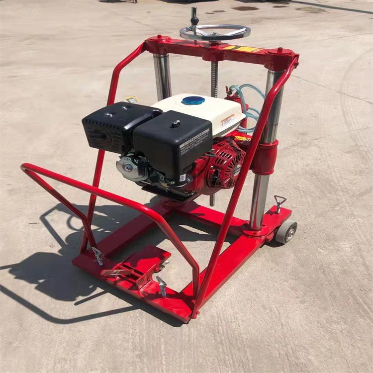 成德 打孔凿岩设备马路取芯机 混凝土钻孔取芯机 燃油路面取芯