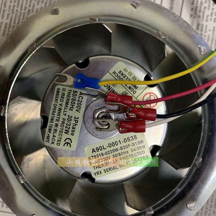 发那科数控机床主轴电机风扇A90L-0001-0536 0537 0538散热风扇