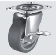 STC-75 TP S-2 3寸灰色人造胶刹车 プレートサイズ70x58mm