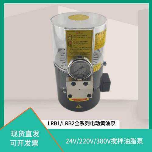 润滑泵LRB1-K10/2Z I电动黄油泵380V搅拌站冲床黄油泵LRB2
