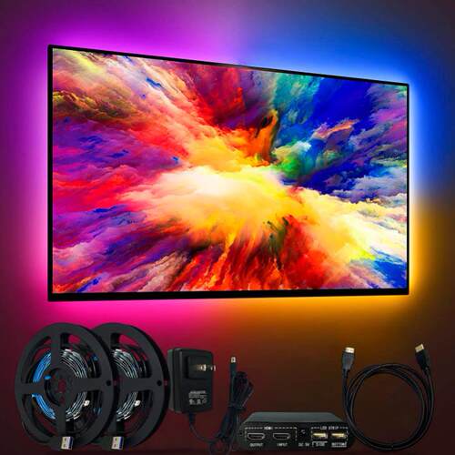 智能同步画面TV环境光灯带电视颜色同步灯电视氛围灯安装方便
