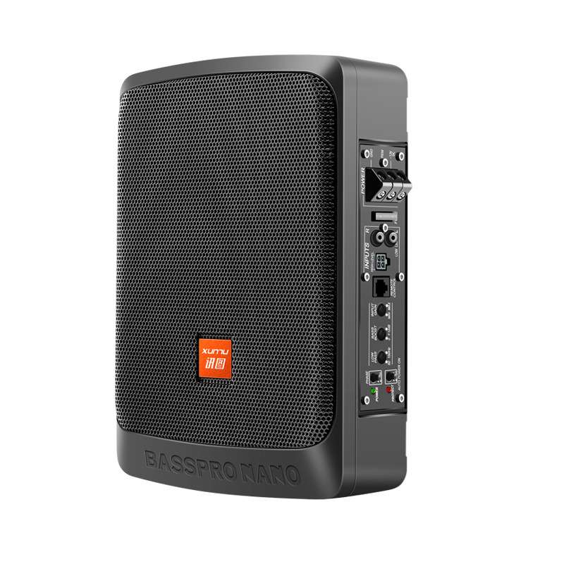 车载低音炮汽车音响改装有源超薄座椅重低音8寸10寸内置功放代发