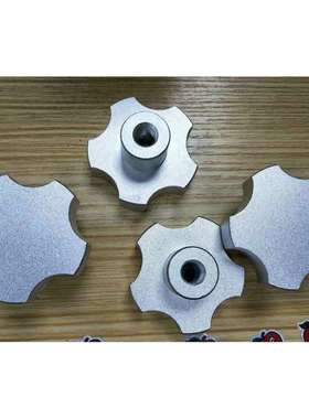 五角铝合金旋钮NPBFS32-5NPBFS40-6NPBFS50-8NPBFS63-10五角旋钮