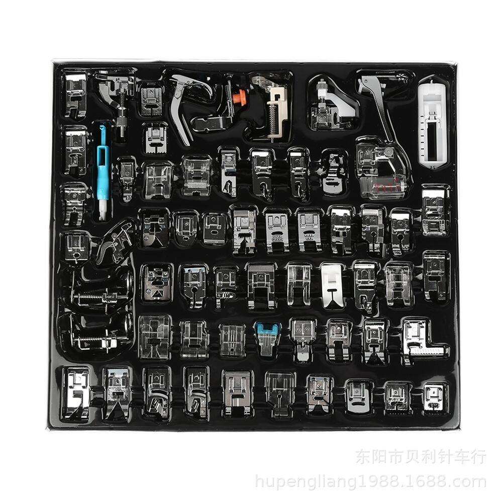 家用压脚多功能缝纫62件简易英文版压脚套装组合 32件套、42件套