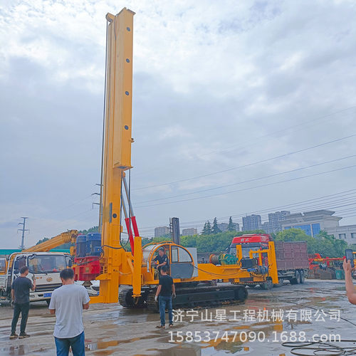 桥梁地基CFG灌浆钻孔机6-20米