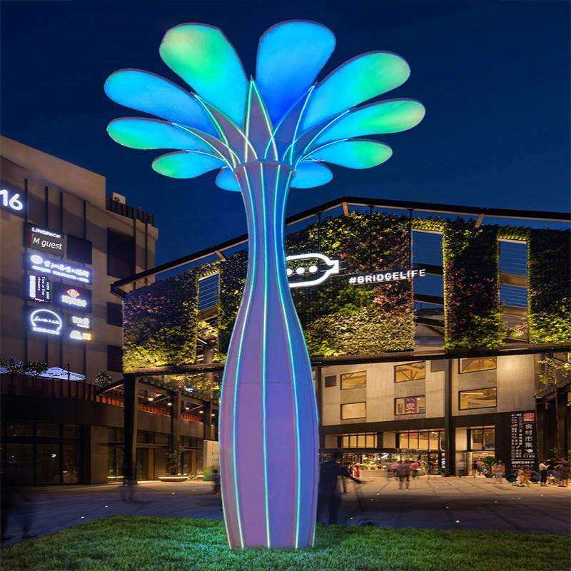 户外七彩发光生命之树景观造型灯公园景区市级文化旅游照明