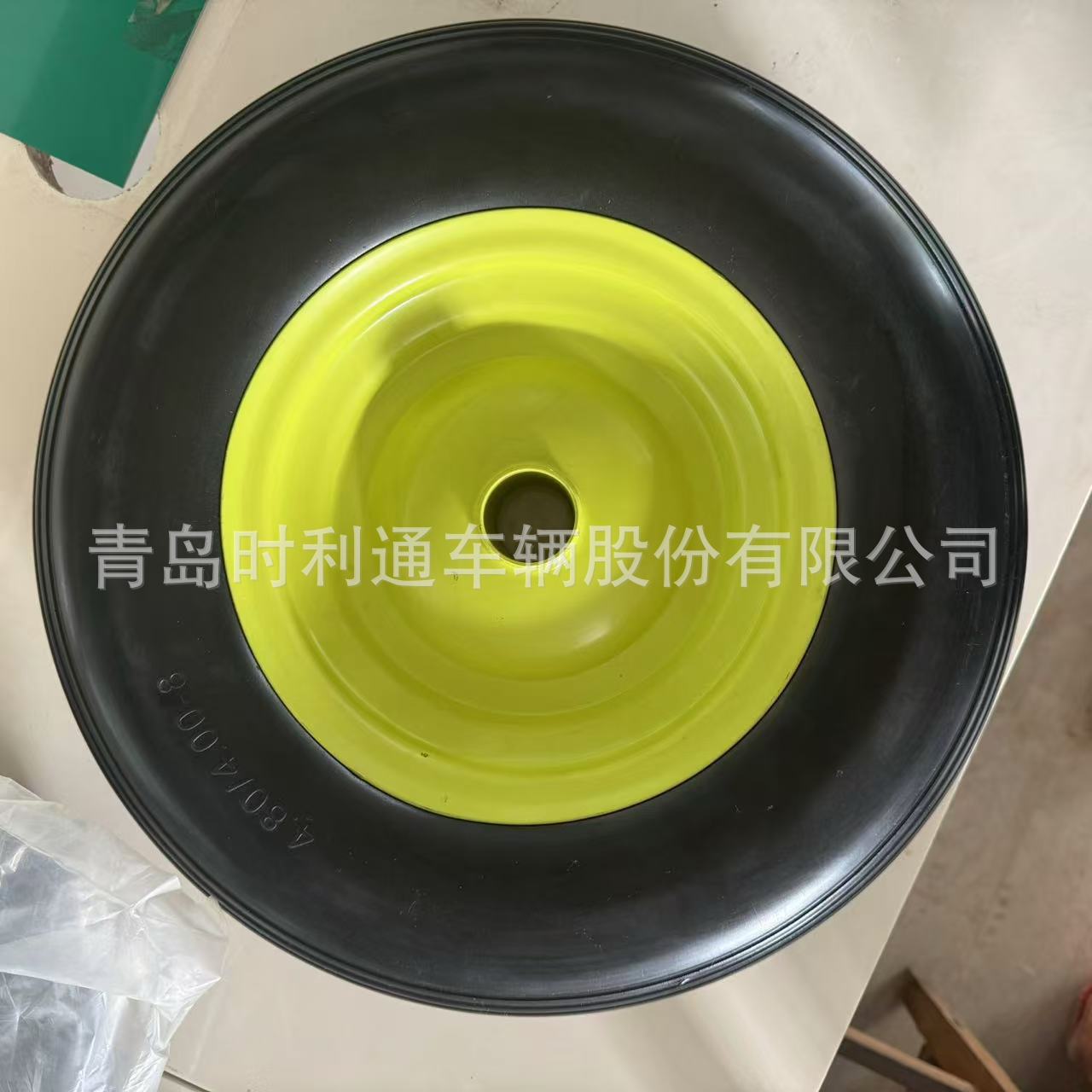 4.00-8实心PU防穿刺脚轮