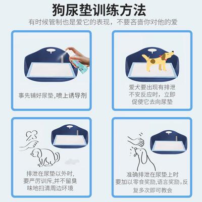 狗尿垫引导上厕所固定点排大小便神器宠物狗狗诱导因子训导尿垫片
