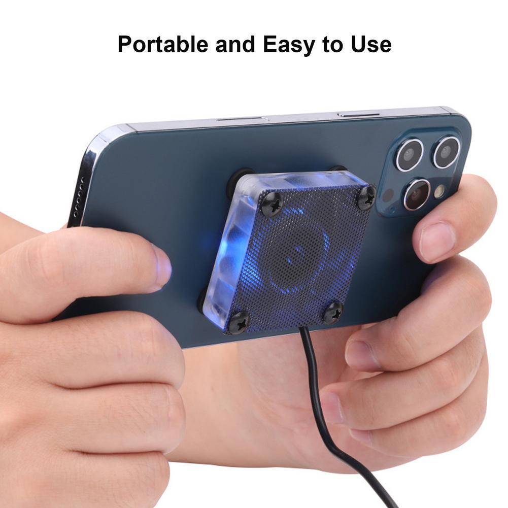 Universal Mobile Phone USB Game Cooler System Cooling Fan Ga
