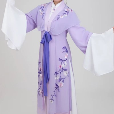 速发戏曲越剧锡剧青素件戏服二衣0丝8套0