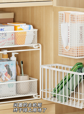 速发宿层主机分改造收纳神器柜内分舍置物架柜子柜层架学生好物收