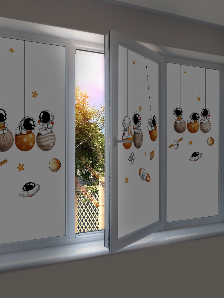 速发玻窗窗璃窥膜不透明防窥防走光窗户遮光神器磨砂玻璃纸防贴膜