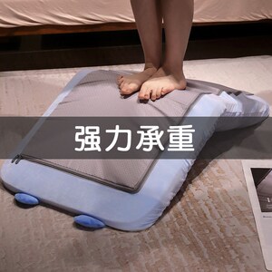 速发懒人坐垫榻榻米单人折叠床上靠背座椅子宿舍护腰坐垫飘窗小沙
