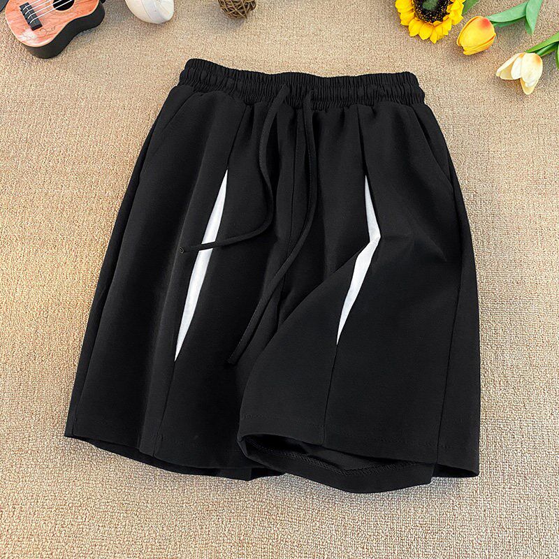 速发美式闲动短裤男士重磅休运五分季夏裤薄款青少年直筒篮球裤子