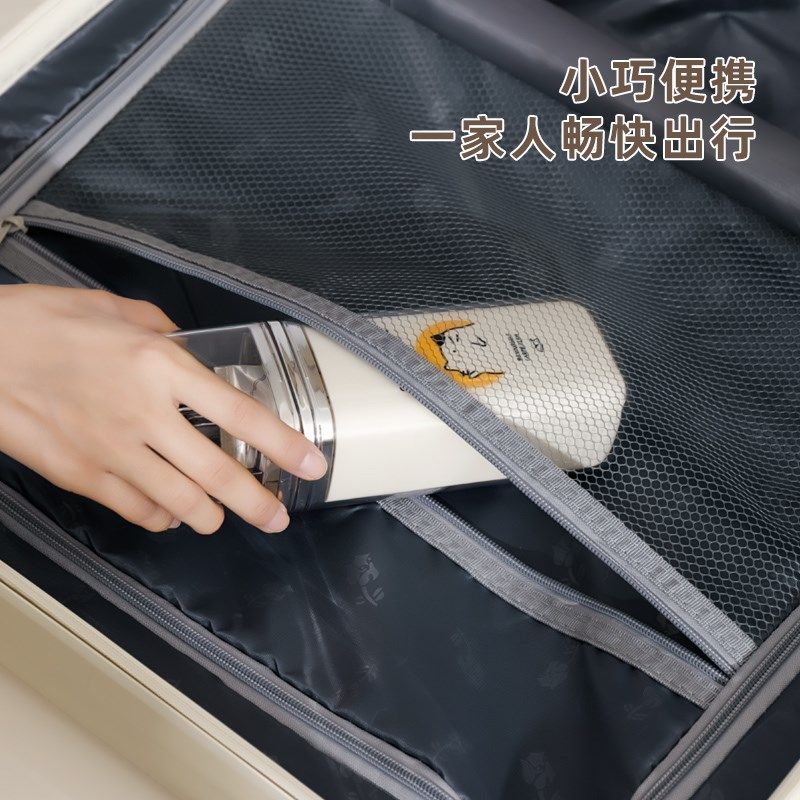 速发旅行漱口杯便携式三合一牙刷杯带把手密封杯子牙膏收纳盒旅游