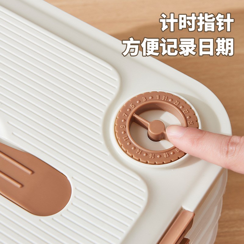 速发饺子收纳盒家用厨房分格速冻水饺盒馄饨盒冰箱鸡蛋保鲜密封整