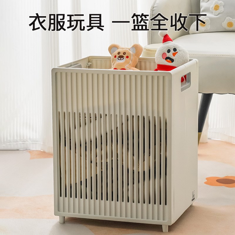 速发收收篓脏衣服收纳筐脏衣篮可折叠家用衣纳桶卧室高颜值玩具脏