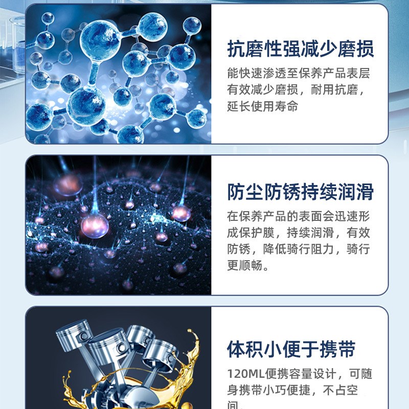 速发自行车链条润滑油山地单车配件湿性润滑剂链油干性保养润滑蜡