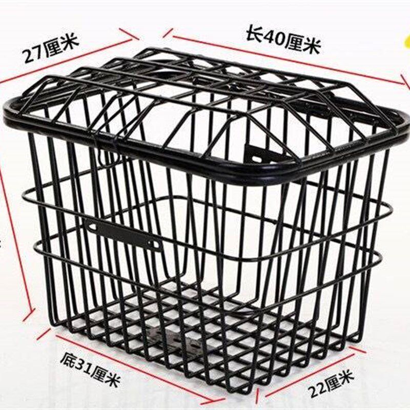 速发特大车筐自行车专用后车筐超大号前车筐自行车买菜筐后座架置