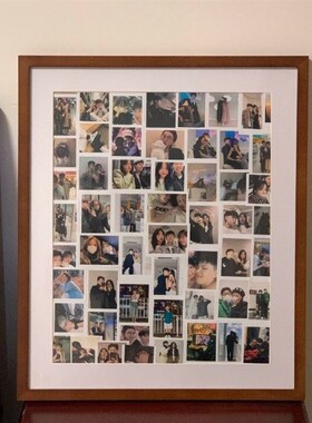 速发61K实木相框彩4K8开1000拼a框 75水5m00涂鸦520片A图4海报