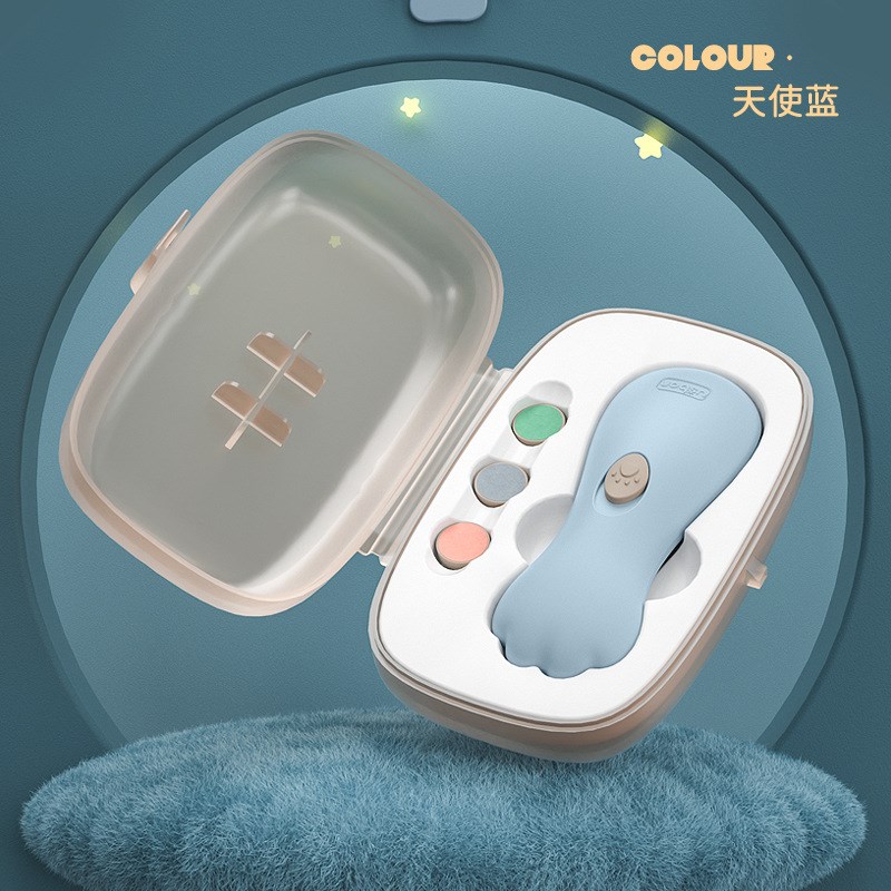 速发婴儿电动磨甲器指甲用套装用生专剪宝宝指甲钳婴儿新品儿童护