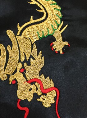 速发缘沐斋佛具禅修法会法师内堂沙弥僧侣受戒庄严卧具刺绣俱九龙