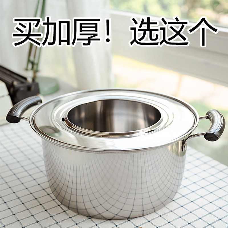 速发蒸笼专用锅 蒸饺子小笼包底县小吃钢锅不锈蒸蒸锅蒸饺锅商用