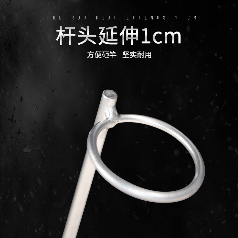 速发升级海竿双插地插简易支架钓鱼杆架抛竿台钓架杆钓鱼撑杆配件