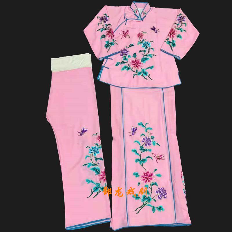 速发戏剧新戏曲服装花旦戏服小旦衣丫鬟小衣包卖水服软绉袄裙裤