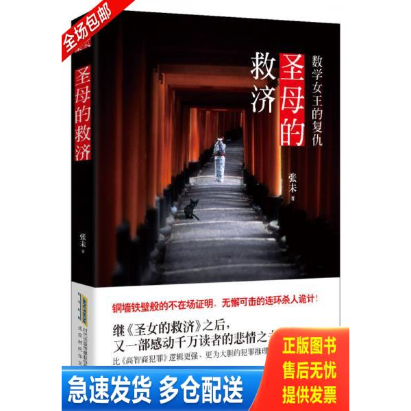 正版库存书 圣母的救济 数学女王的复仇 9787807696254 张未著 北京时代华文书局有限公司