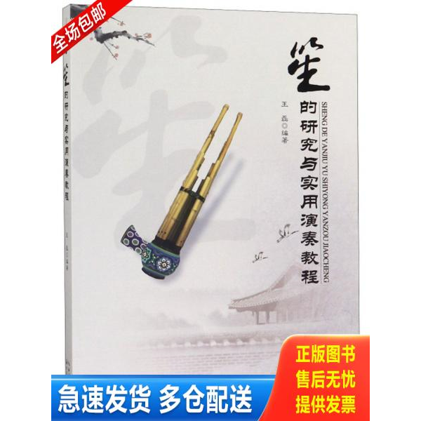 正版库存书笙的研究与实用演奏教程 9787535491244 王磊 长江文艺出版社