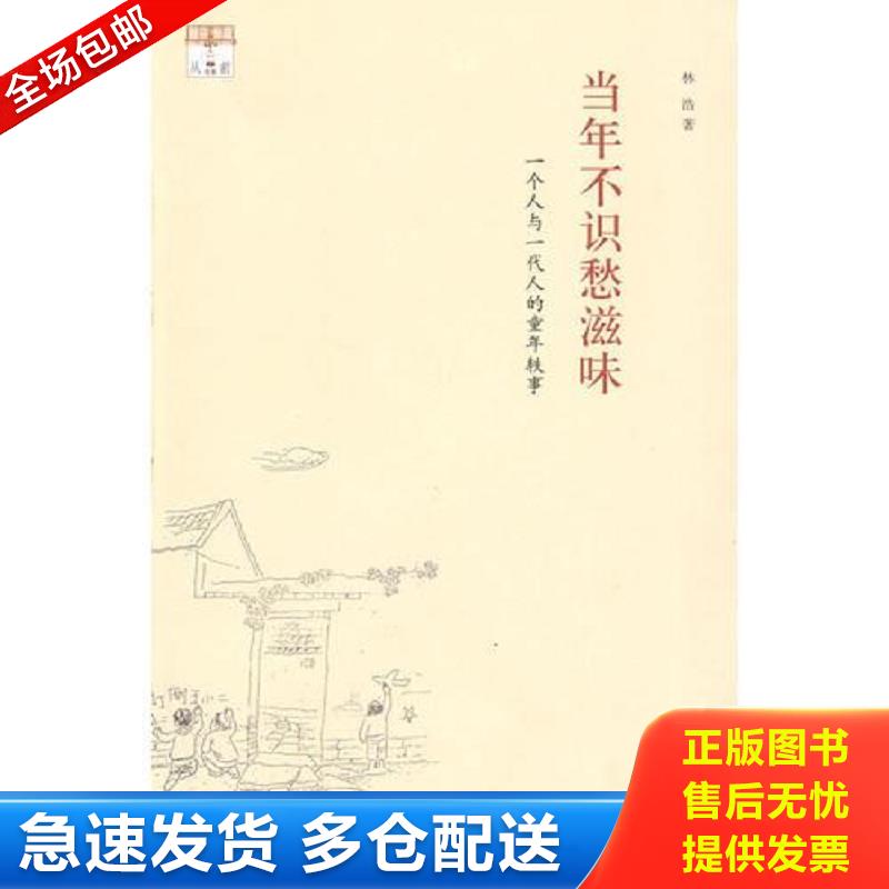 正版库存书当年不识愁滋味－一个人与一代人的童年轶事 林浩　著 山东画报出版社图片