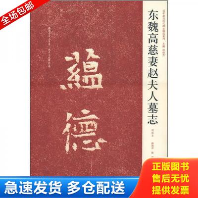 正版库存书近年新出历代碑志精选系列-东魏高慈妻赵夫人墓志 9787540116439 薛海洋