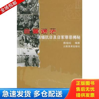正版库存书9787806951750 血雾迷茫：滇缅抗日及日军罪恶揭秘/中国远征军滇西大战系列丛书 陈祖梁编著 云南美术出版社