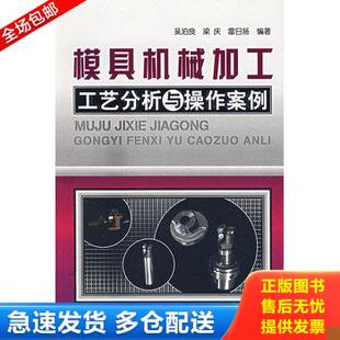 正版库存书模具机械加工工艺分析与操作案例 9787122010131 吴泊良,梁庆,雷日扬编著 化学工业出版社