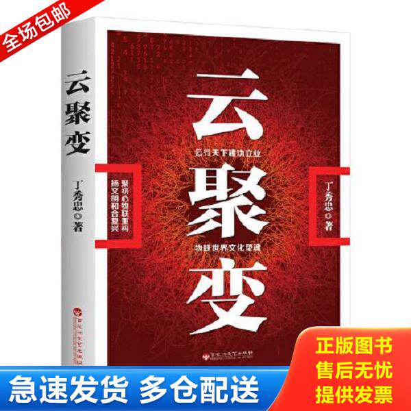 正版库存书9787550040960 云聚变 丁秀忠著华夏智库出品 百花洲文艺出版社