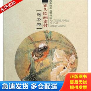 正版库存书9787541039485 案头绘画素材:翎羽卷 四川美术出版社 四川美术出版社