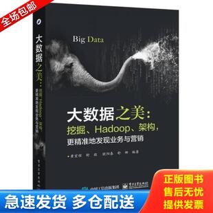 Hadoop 大数据之美挖掘 架构更精准地发现业务与营销 黄宏程等编著 社 正版 电子工业出版 库存书9787121293443