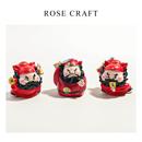 钟馗小神仙桌面摆件祝福礼盒套组办公室情绪稳定工位装 饰车载摆件