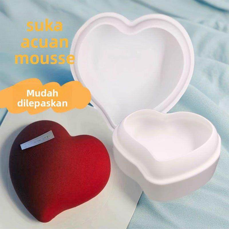 情人节8寸爱心慕斯蛋糕硅胶模8连扭扭心形模果冻马蹄糕西点喷砂模,厨房/烹饪用具,烘焙模具,淘宝优惠券,粉丝福利购,淘宝优惠卷