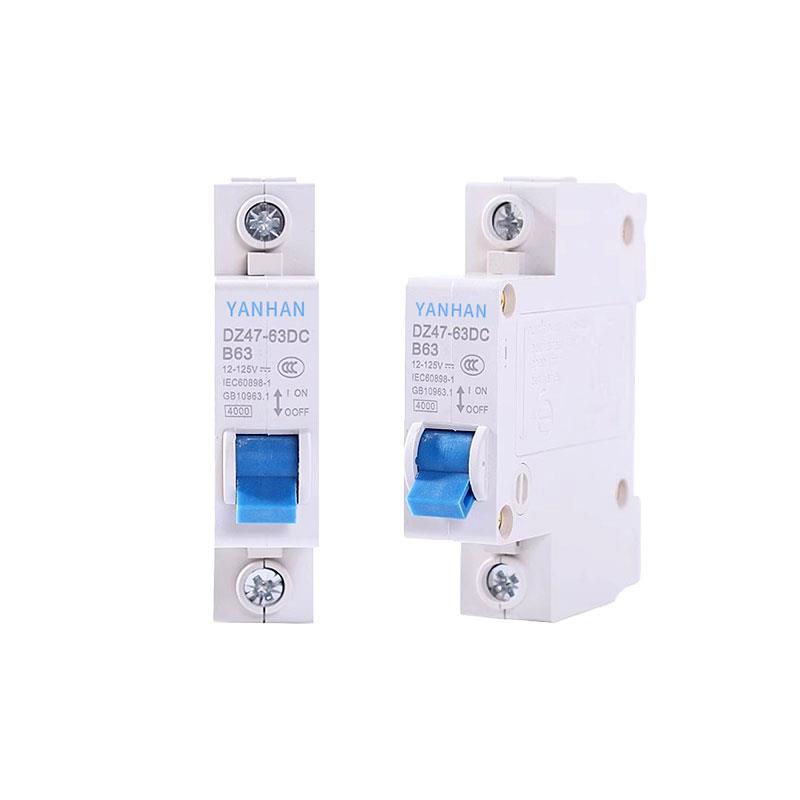 直流空开60V空气开关小型直流断路器40A63A电动车三轮车电摩标配