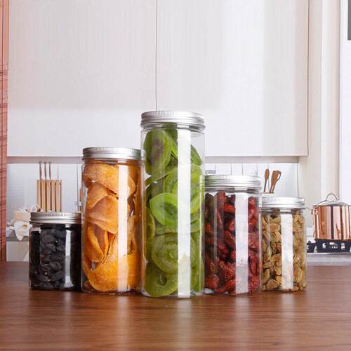 食品级P口T透明塑料密封658E0广加厚储包6580-20装 坚果花茶糖果