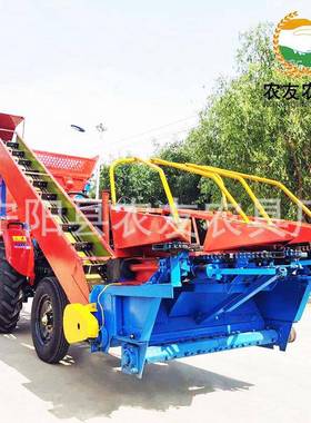 四轮车带玉米VDX收割机背兼负式2行获3行苞米收机茎穗新收带扒皮
