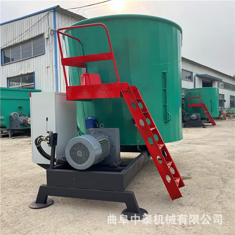 GPX立式粉碎搅料机养牛场用碎草柔丝合养殖饲草料九立混场方混料